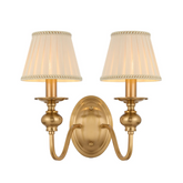 Siedel 2 Light Wall Bracket W/shade